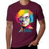 Andy Warhol Nei Poster Pop Art (Wpap) T-shirt Abbigliamento Hippie Abbigliamento Estetico T-shirt Slim Fit Per Unisex