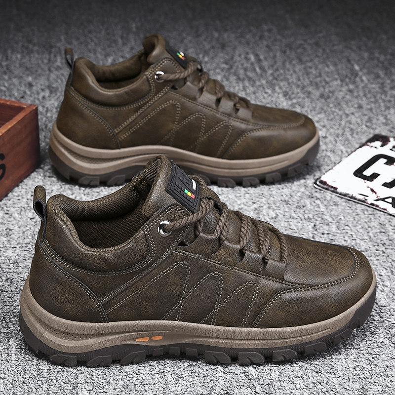 Modne Buty Wtyk Rozmiar 39-44 Antypoślizgowe Buty Outdoorowe Dzika Sportowa Męskie Buty Męskie Buty Codzienne Zimowe Ciepłe Buty Męskie Trampki