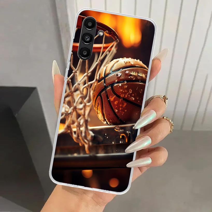 Basketball Basket Play Phone Case for Samsung Galaxy A16 A26 A36 A56 A15 A25 A35 A55 A14 A24 A34 A54 A13 A23 A33 A53 A05S A04S A