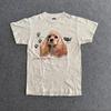 Cocker Spaniel Dog Origin Art Tee Vintage Small
