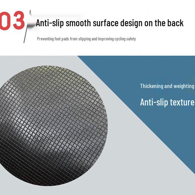 LIMA Xingchi Elektrická koloběžka Protiskluzová gumová podložka na nohy - Vodotěsná a odolná proti opotřebení