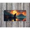 Vintage Metal Tin Sign Manitoba 33 38-038 15x30 cm Retro Canadian Decor Wall Art