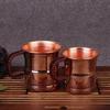 Thickened Design Moscow Water Mule 400ml Capacity Copper Milk Mug Copper Breakfast Cup  Home Use