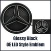 Neu Für Mercedes Benz Für Mercedes Benz A-Klasse W176 2016-2018 A180 A200 A250 Silber Und Schwarz 3D Effekt Stil Frontgrill Stern