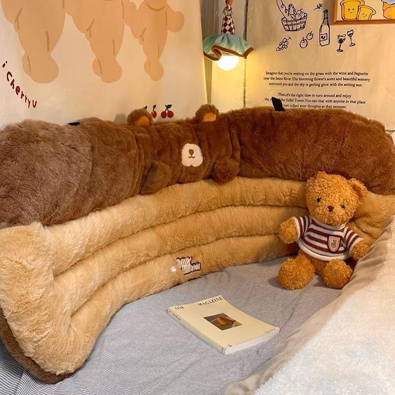 

Плюшева подушка-підголівник Ведмедик Тедді - М яка подушка для гуртожитку або узголів я ліжка. Default Option