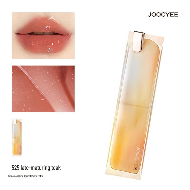 Joocyee Jelly Moisturizing Lipstick: Shiny, Whitening, Watery, Long-Lasting, Non-Drying Lip Balm & Gloss for Women