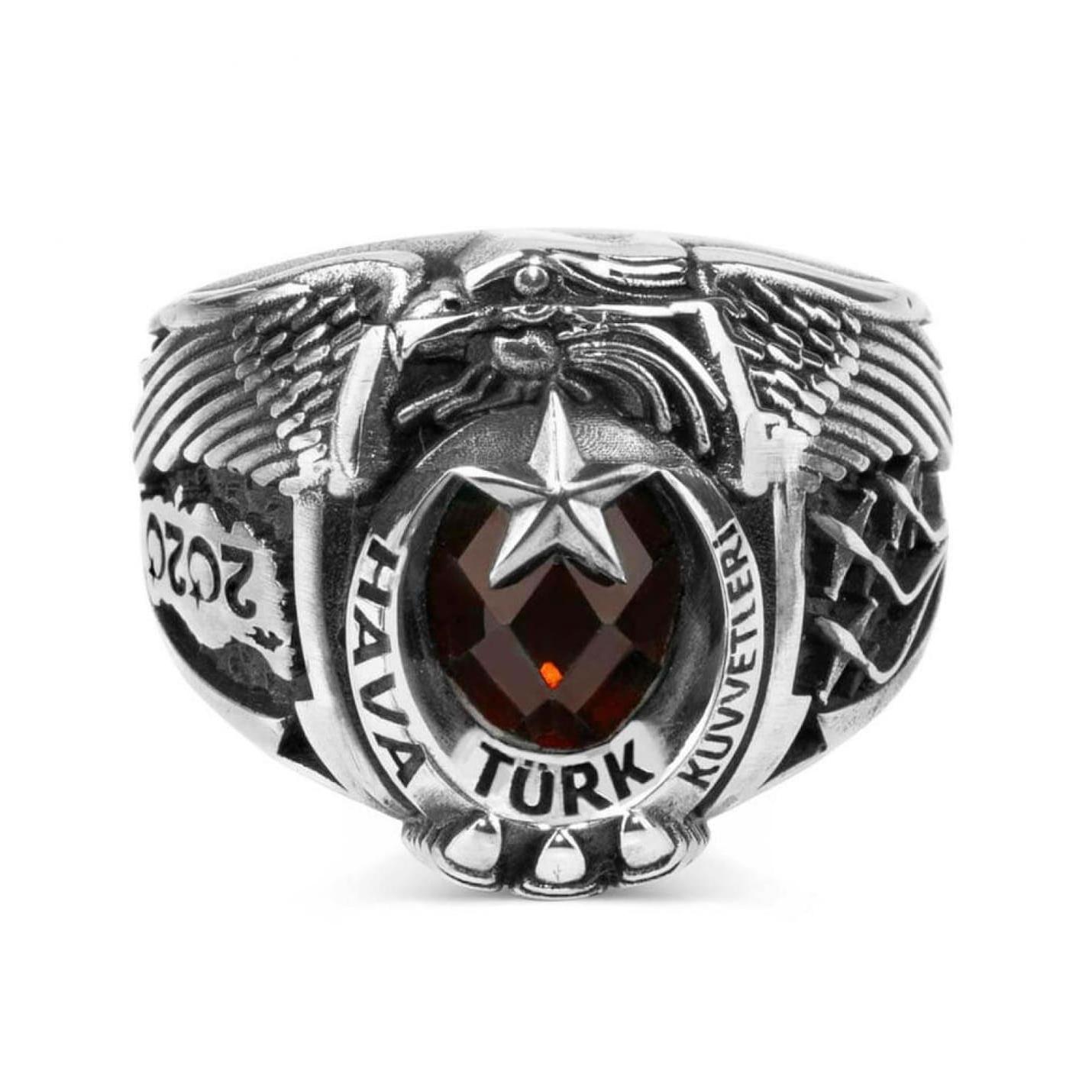 

Кольцо ВВС Турции 2020 Red Stone