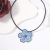 Summer New Korean Version Fresh and Sweet Enamel Dripping Oil Delicate Flower Pendant, Princess Fashion Niche