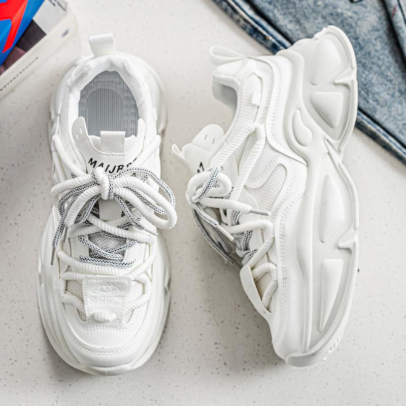 New Men's Fashion Casual Shoes Boys Students Trending Soft Sole Comfortable Sneakers Male Classic Breathable Gym Shoes