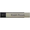 Nameplate Holder Wall or Door 5Pack (Black, 2“ × 10”)