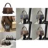 Chic Leopard Print Handheld Small Square Bag For Women Stylish Trendy Shoulder Tote