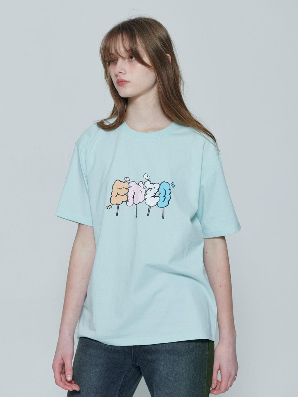Enzo Blues Balloon T-Shirt (Mint) F