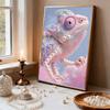 DIY Diamond Art Pearl Painting Kit for Adults,  Lizard Special Shaped Pearl Art Painting Wall for Home Office Decor Handmade Gift