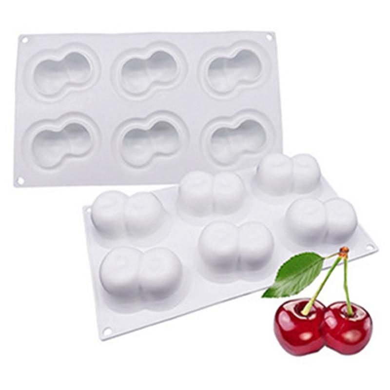 Fruit Shape Mousse Cake Silicone Mold Cute Dessert Making Mold (No FDA, BPA Free) A
