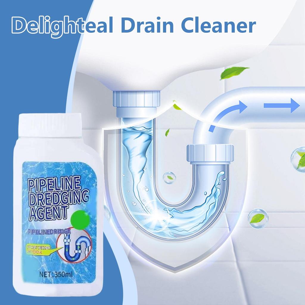 Sink Drain Cleaner 350ml  Pipe Dredging Agent Dredge Deodorant Toilet Sink Drain Cleaner Sewer Fast Cleaning Tools Unclogger