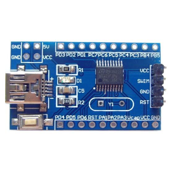 

STM8S103F3P6 STM8 Core Board Development Board 10*10*2 білий