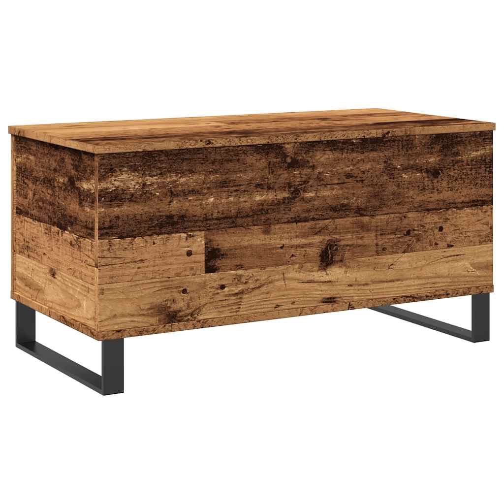 Coffee Table with Vintage Wood Look 90 x 44.5 x 45 cm Engineered Wood