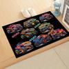 Monster Car Prinr Game Area Rug Non-Slip Floor Mat for Home Living Room Kids Play Mat Bedroom Rugs Machine Washable Carpet Decor