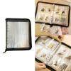Jewelry Storage Solution with Individual Pockets Dust Proof Jewelry Holder with Fashionable Look for Women