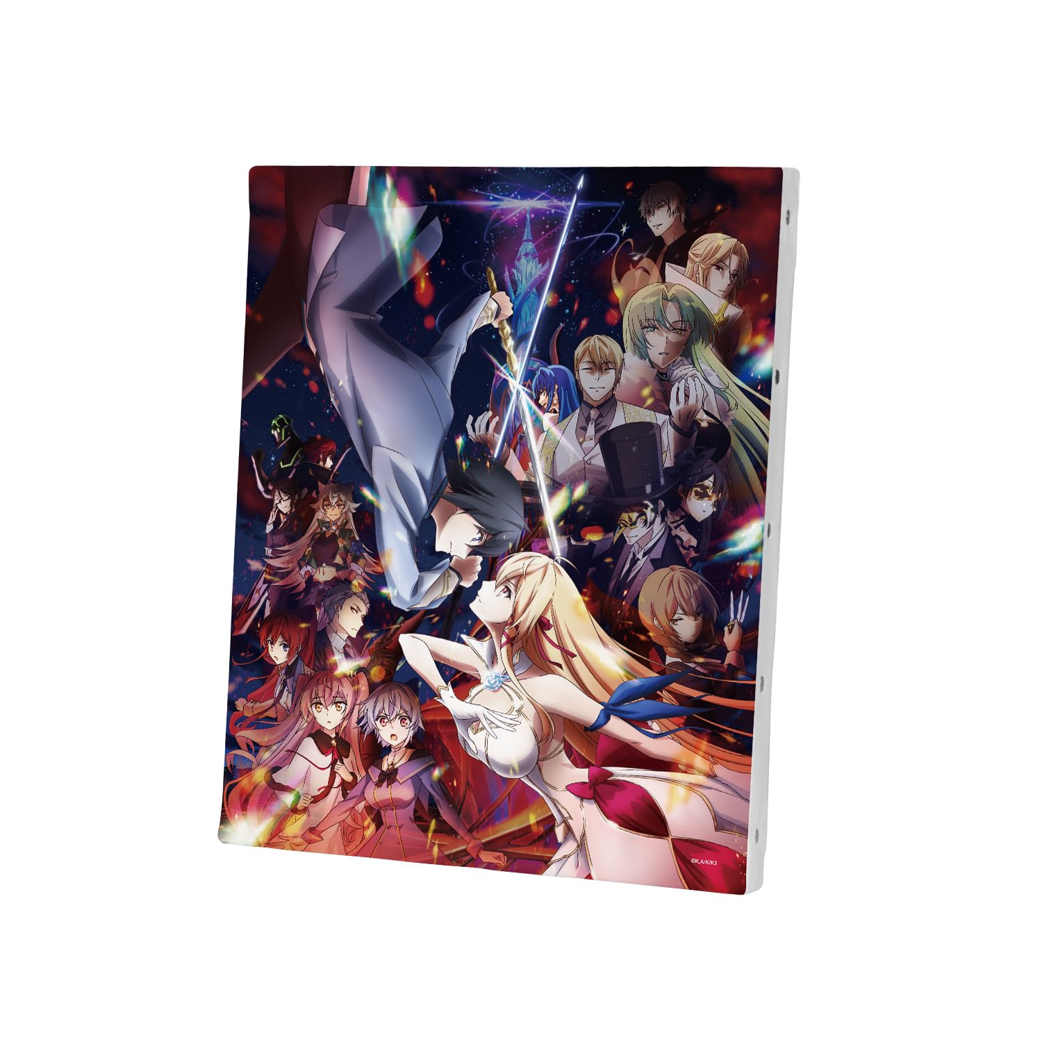 

ТВ-аниме Последняя битва между тобой и или Священная война, начинающая мир Сезон ключевой визуальный холст Я, II