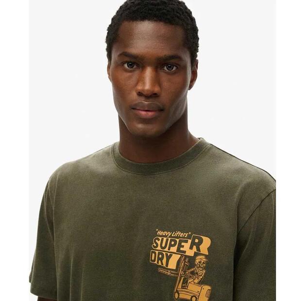 Superdry Tričko s krátkým rukávem Trade Tools Loose