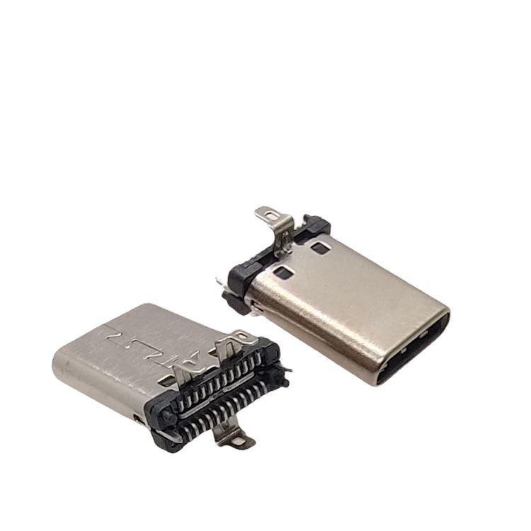 USB 3.1 Type-C Male 24P Vertical SMD 3-Pin Connector