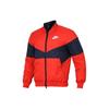 Sports Casual Warm Color Block Jacket Men Jackets Red AJ1021-634