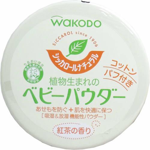 

Umi-no-do e-shop Wakodo Ciccarol Natural Baby Powder (Black Tea Scent 4987244150424) 120g (x 1)