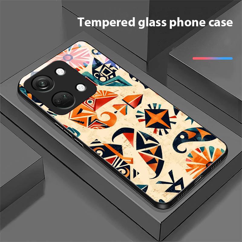 Tropical Rain Forest For OnePlus Nord 3 5 6T 7 Pro 8 12 10T Reno8 Lite 5G 10R Nord N30 Shell Tempered Glass Phone Case Black