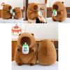 Capybara Plush Toy With Ultra Soft Short Plush For Kids Bedroom Decor Gift