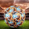 DRAGON BALL Print Size 5 Soccer Ball, Standard Match Football for Sports Game and Team Practice, Ideal Gift for Soccer Fans