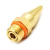 Melt Glue Gun Accessories Pure Copper Nozzle Long Short Small-bore Large Diameter 2x34mm 2x50mm Replacement Nozzle Part