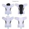 Bone-Shaped Adult Diaper Pads: Four-Layer Ultra-Fine Thickened Bamboo Charcoal Urine Barrier for Elderly Care