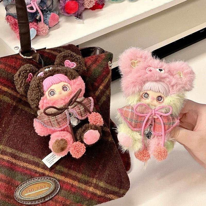 Authentic Maymei Little Bear Biscuits Blind Box Bag Plush Doll Pendant Doll Room Decoration Girl Holiday Perfect Gift