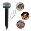 Solar Mole Repellent, Groundhog Repeller Ultrasonic & Solar Powered Animal Repellent for Lawn Garden & Yard Home