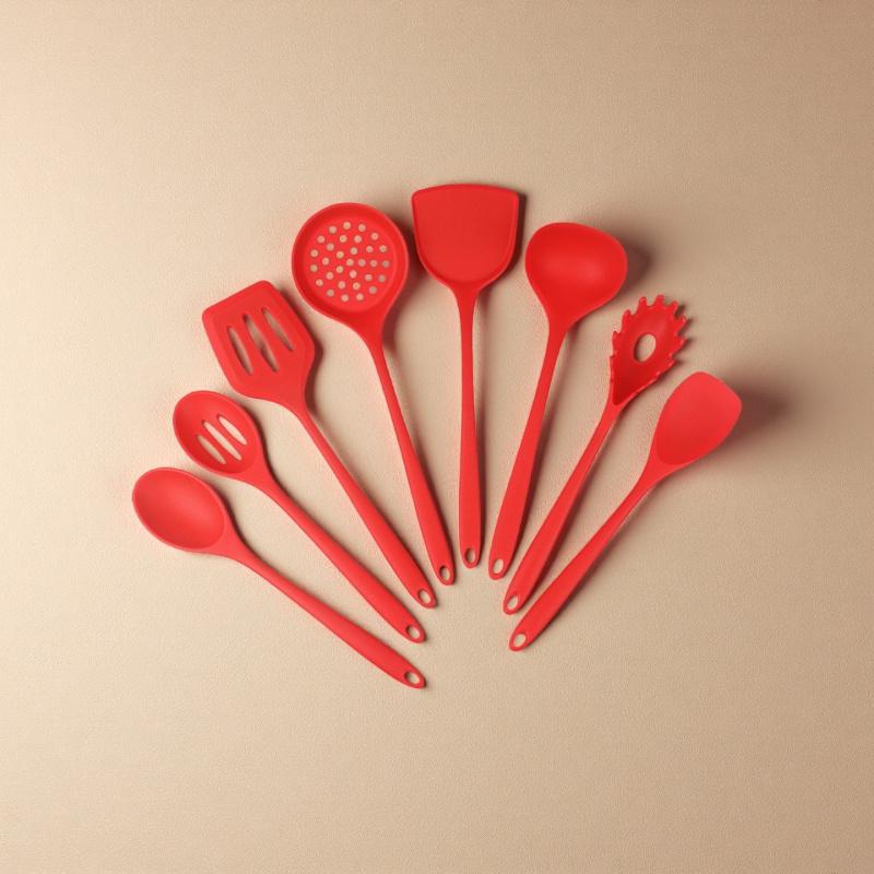 1/4/8Pcs Silicone Cooking Utensils Set, Kitchen Utensils Set for Non-stick Cookware, Dishwasher Safe Kitchen Gadgets Tools