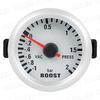 Boost Meter, Turbo, Mechanical BER Display, 2.0 inches (52 mm), General Purpose