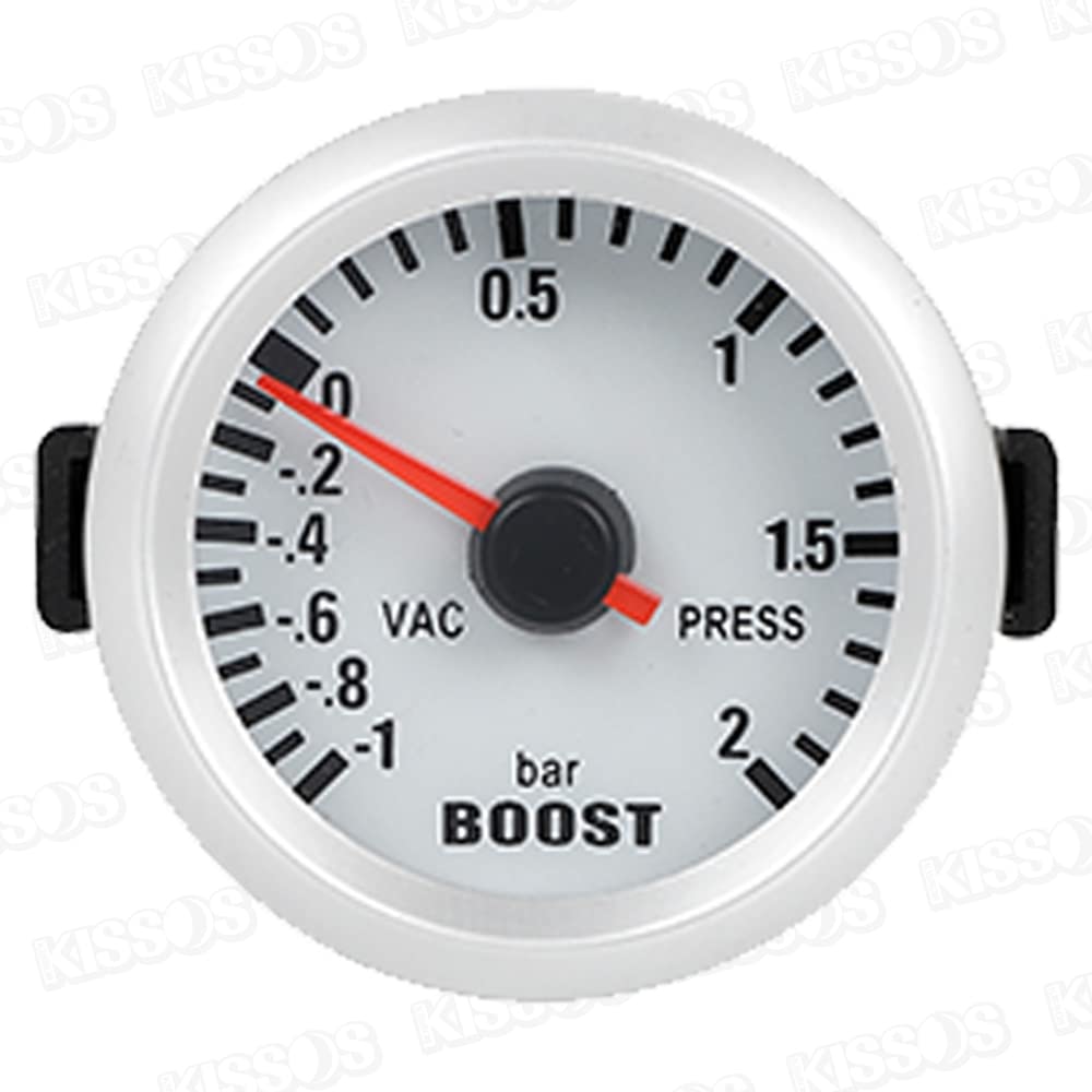 Boost Meter, Turbo, Mechanical BER Display, 2.0 inches (52 mm), General Purpose