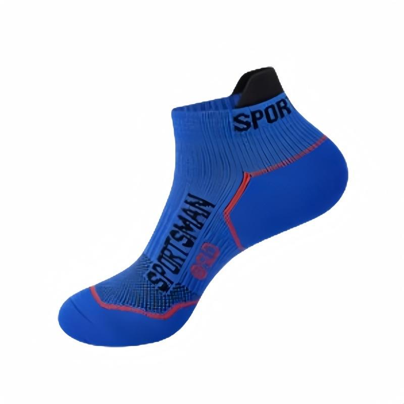 5 Paar Herren Deodorant Socken aus reiner Baumwolle, professionelle Sportsocken für Marathon, Basketball, Laufen, Bootssocken
