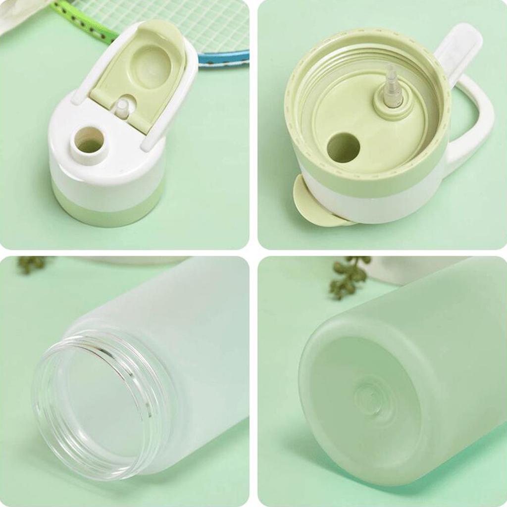 650ml Portable Water Bottle for Outdoor Sport Fitness Water Cup Large Capacity Spray Bottle BPA Free Drinkware Travel Bottles