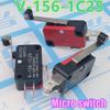 5pcs V-156-1C25 Micro Switch 16A 250VAC SPDT Momentary Travel Limit Switch 1NO1NC Lever Roller