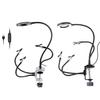 Helping Hands Soldering Third Hand PC-B Holder Tool LED Lighted Magnifying with 4 Flexible Arms Electronics Repair