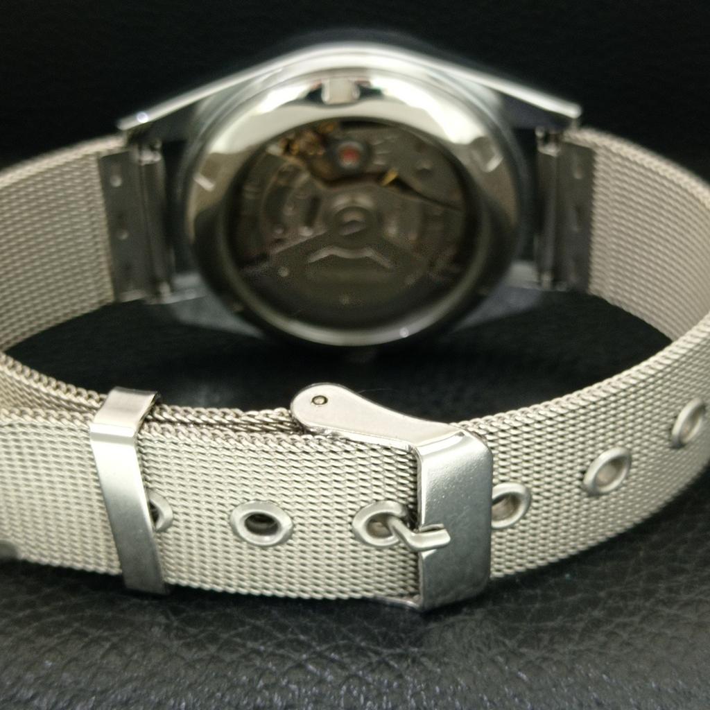 AUTOMATIC VINTAGE REFURBISHED SEIKO 5 6309A JAPAN MENS WHITE WATCH A442852-1