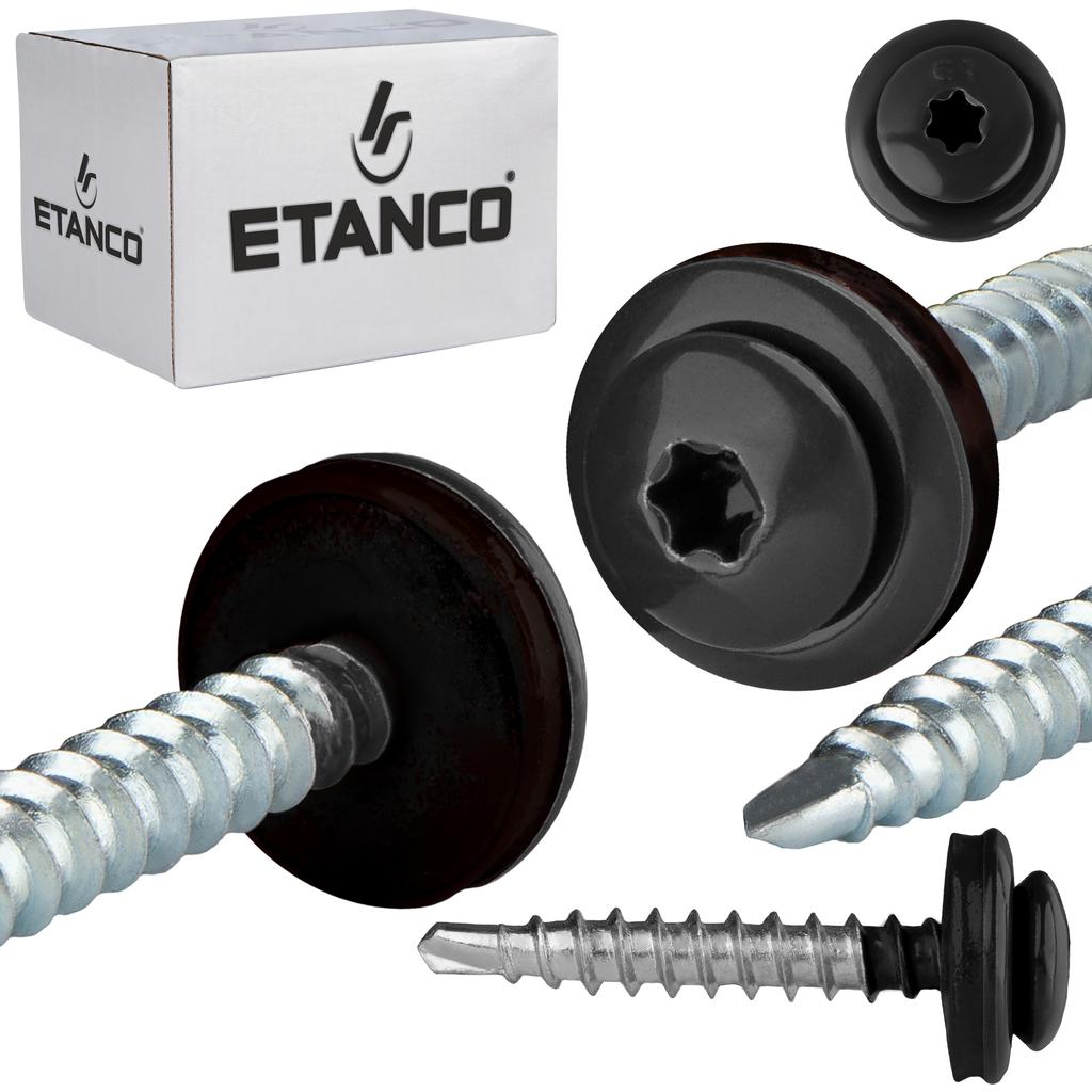 GTFP Panhead Farmer Screws 4.8x35mm RAL 9005