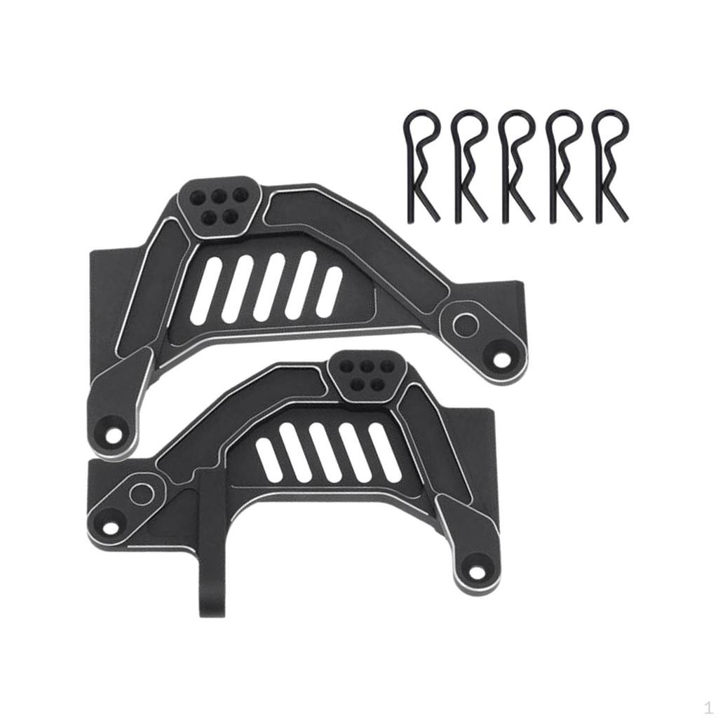 1Pairs RC Car Shock Towers Brackets Replacement for AXIAL SCX6 AXI05000 JLU truck Modification