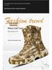 Mid-Top Tactical Outdoor Mountaineering Boots - Large Size 2025 Edition.