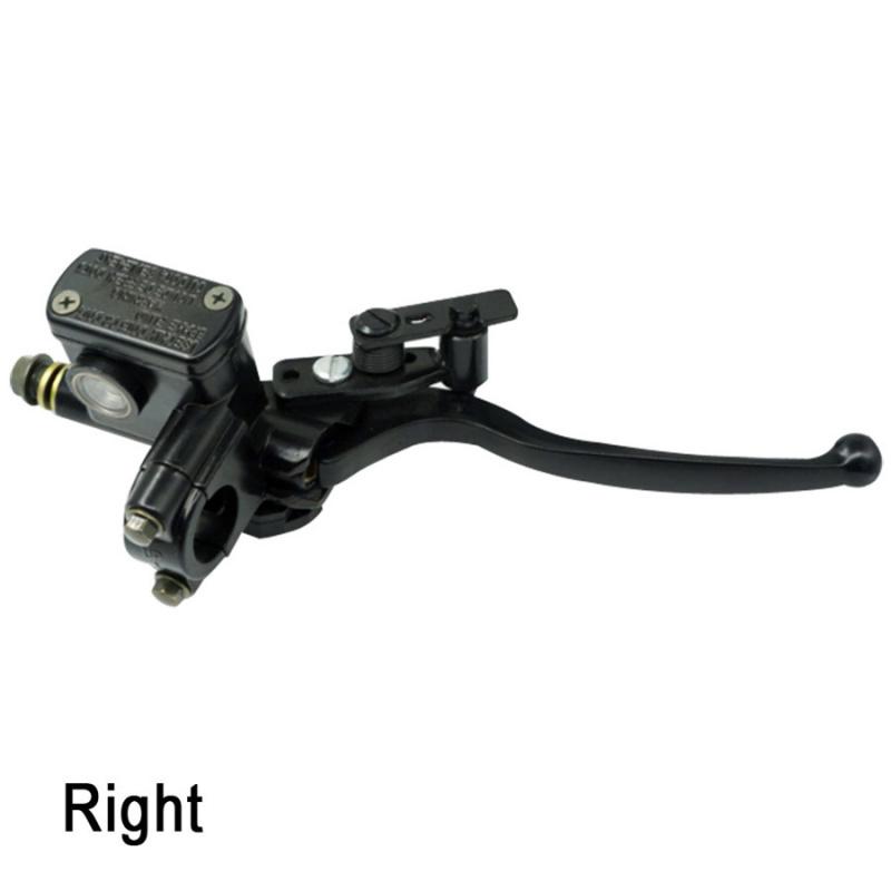 1Pcs 7/8" 22Mm Right Motorcycle Hydraulic Brake Pump Master Cylinder Black Disc Brake Lever For Motorcycle Motorbike Atv Sport  pteur  50-250Cc