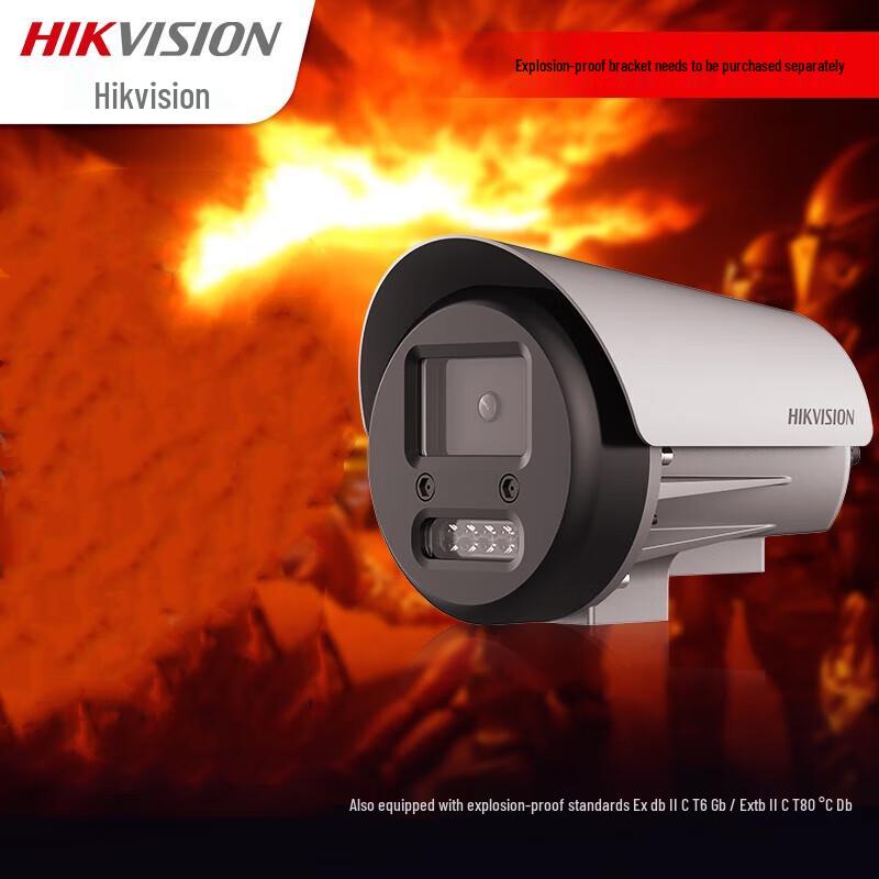 

Hikvision 6MP Explosion-Proof Full-Color IP Camera CN plug (adapter included)