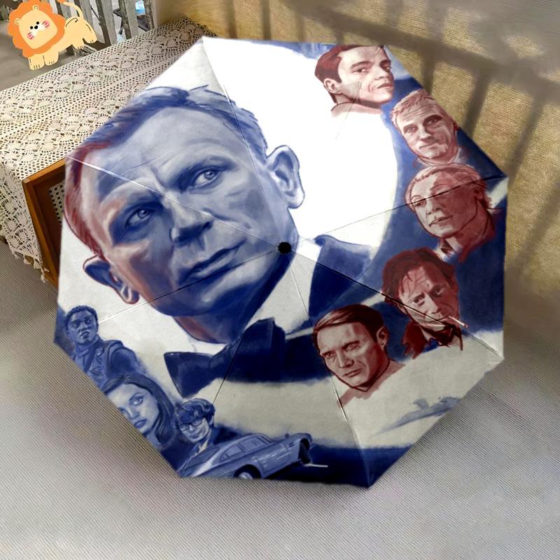 Espionage Intrigue Quantum Solace Folding umbrella Portable Umbrella Gift Umbrella Sun umbrella