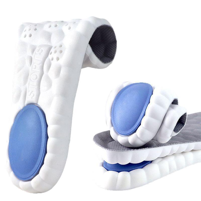 Men's Casual Soft Anti-Odor Shock-Absorbing Sports Insoles - Thick, Breathable & Anti-Pain